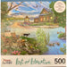 Coffee by the Lake Rest & Relax 500 Piece Jigsaw Puzzle Leap Year - for just $10.99! 