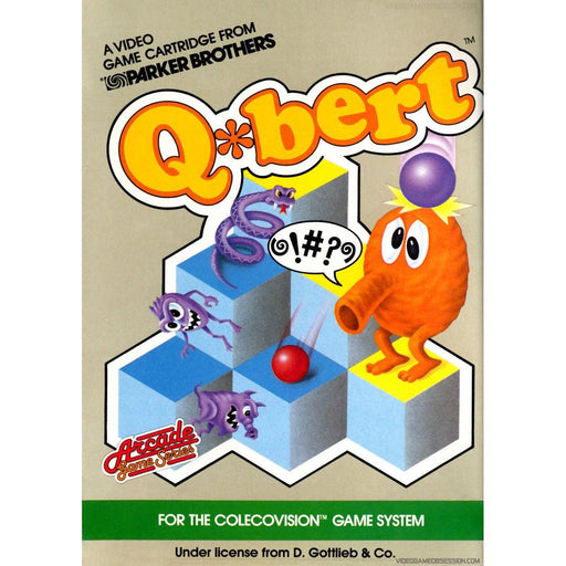 Q*bert (Colecovision) - Just $0! Shop now at Retro Gaming of Denver