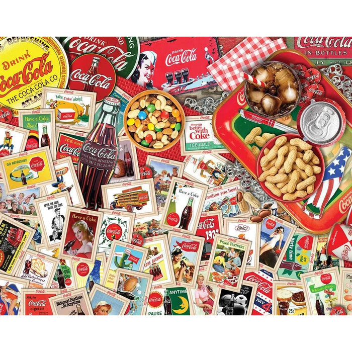 Collector's Table Coca-Cola 500 Piece Jigsaw Puzzle Springbok - for just $17.99! 