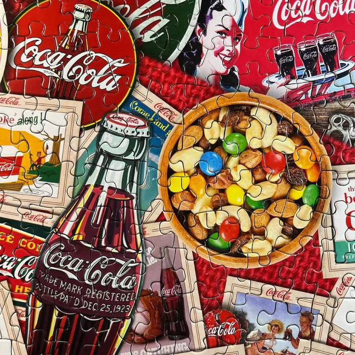 Collector's Table Coca-Cola 500 Piece Jigsaw Puzzle Springbok - for just $17.99! 