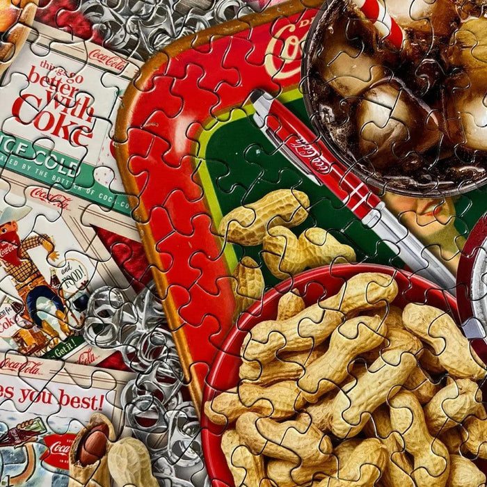 Collector's Table Coca-Cola 500 Piece Jigsaw Puzzle Springbok - for just $17.99! 