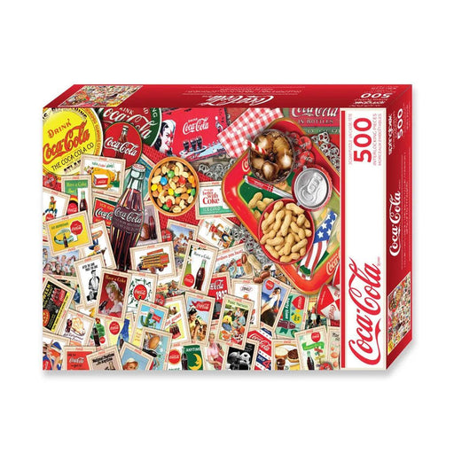 Collector's Table Coca-Cola 500 Piece Jigsaw Puzzle Springbok - for just $17.99! 