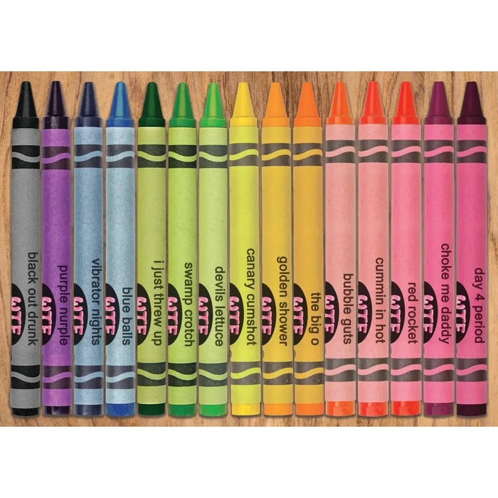 Colonoscopy Crayons 1000 Piece Jigsaw Puzzle WTF - for just $24.99! 