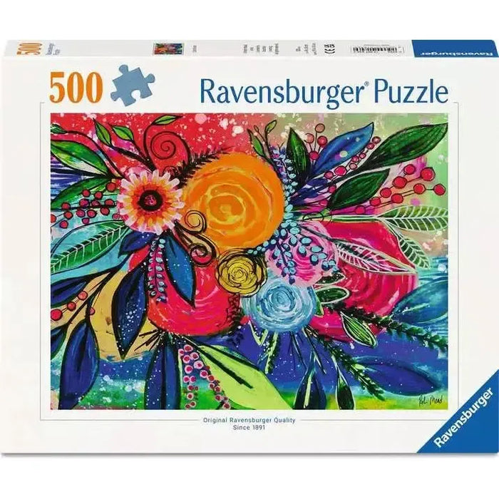 Color Burst 500 Piece Jigsaw Puzzle Ravensburger - for just $19.99! 