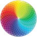 Color Wheel 1000 Piece Round Jigsaw Puzzle Peter Pauper - for just $19.99! 