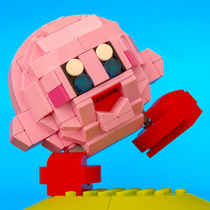 Kirby - Custom MOC made using LEGO parts (LEGO) - Premium LEGO Kit - Just $39.99! Shop now at Retro Gaming of Denver