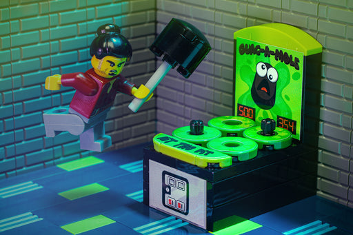 Guac-A-Mole - Custom Arcade Whac-A-Mole Set made using LEGO parts - B3 Customs - Just $19.99! Shop now at Retro Gaming of Denver