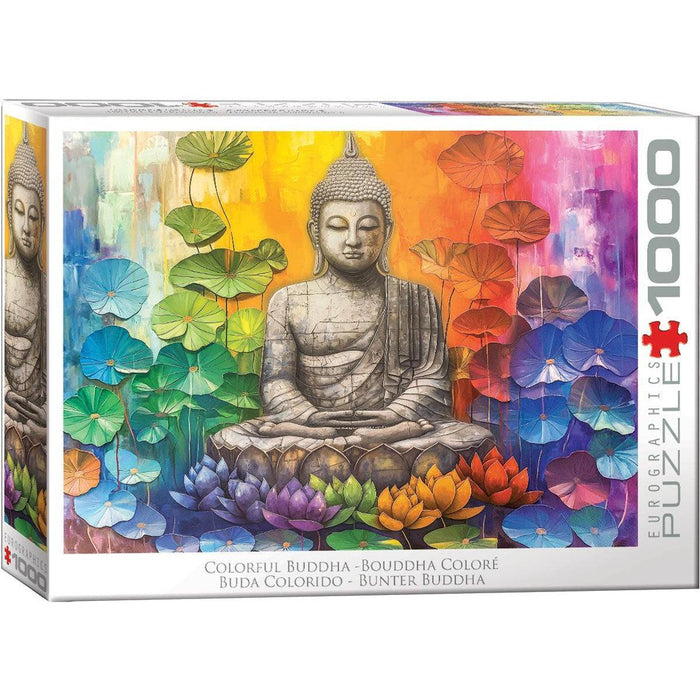 Colorful Buddha 1000 Piece Jigsaw Puzzle Eurographics - for just $21.99! 
