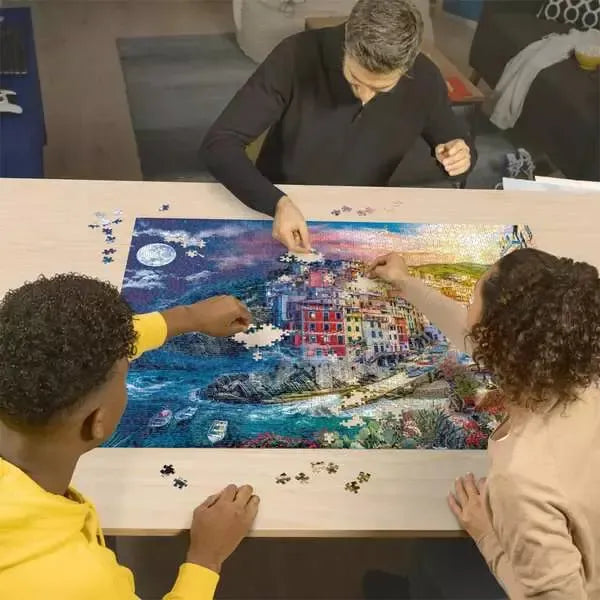 Colorful Cinque Terre 2000 Piece Jigsaw Puzzle Ravensburger - for just $39.99! 