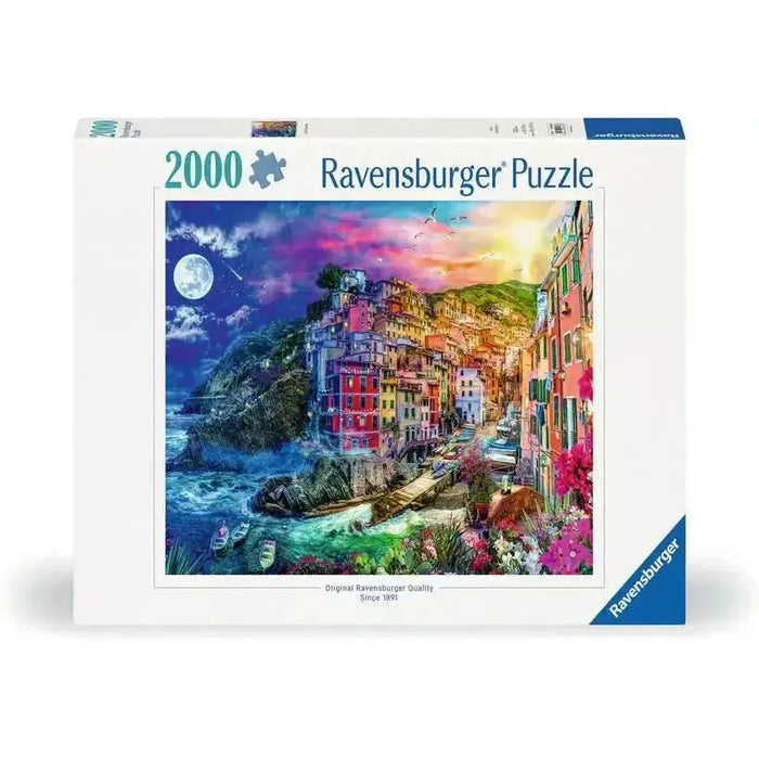 Colorful Cinque Terre 2000 Piece Jigsaw Puzzle Ravensburger - for just $39.99! 