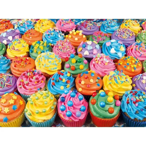 Colorful Cupcakes 500 Piece Jigsaw Puzzle Clementoni - for just $19.99! 