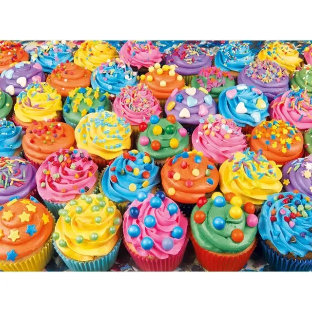 Colorful Cupcakes 500 Piece Jigsaw Puzzle Clementoni - for just $19.99! 