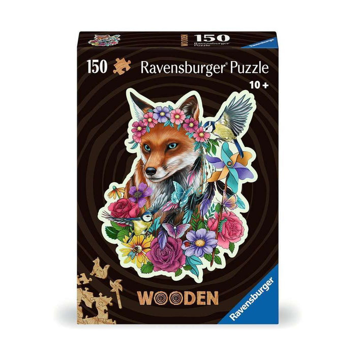 Colorful Fox 150 Piece Wood Jigsaw Puzzle Ravensburger - for just $29.99! 