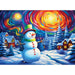 Colorful Frosty 500 Piece Jigsaw Puzzle Eurographics - for just $17.99! 