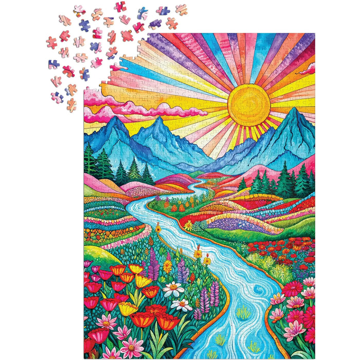 Colorful Highlands 1000 Piece Jigsaw Puzzle Enjoy - for just $24.99! 