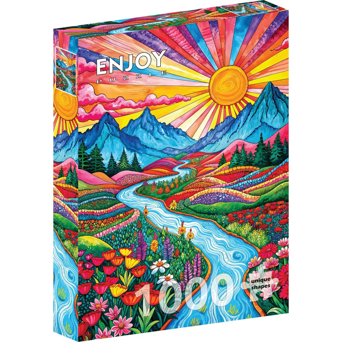 Colorful Highlands 1000 Piece Jigsaw Puzzle Enjoy - for just $24.99! 