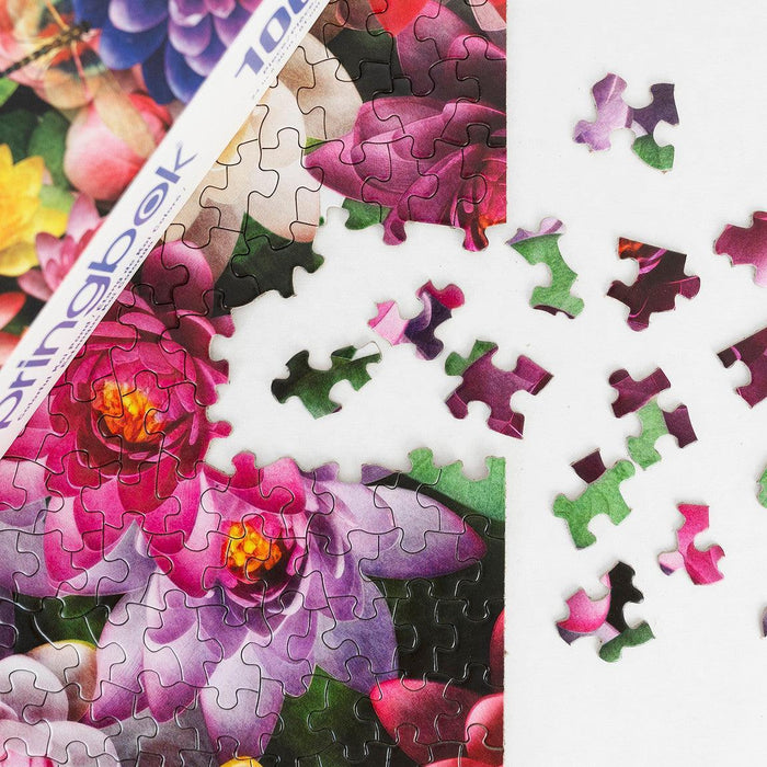 Colorful Koi Pond 1000 Piece Jigsaw Puzzle Springbok - for just $19.99! 