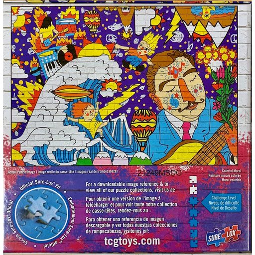 Colorful Mural Street Murals 1000 Piece Jigsaw Puzzle Sure Lox - for just $14.99! 