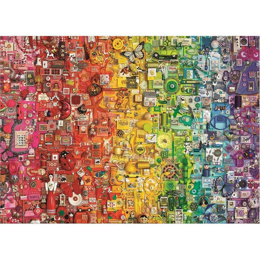 Colorful Rainbow 1000 Piece Jigsaw Puzzle Cobble Hill - for just $19.99! 