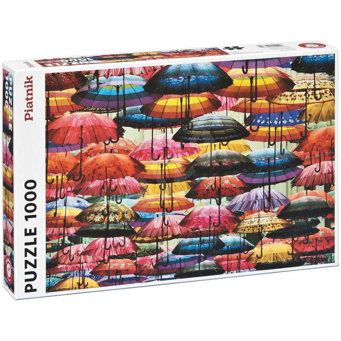 Colorful Umbrellas 1000 Piece Jigsaw Puzzle Piatnik - for just $24.99! 