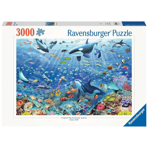 Colorful Underwater World 3000 Piece Jigsaw Puzzle Ravensburger - for just $49.99! 
