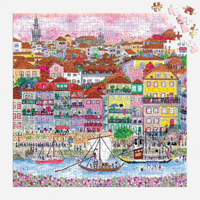 Colors of Porto 500 Piece Jigsaw Puzzle Galison - for just $17.99! 