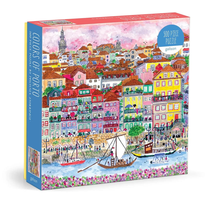 Colors of Porto 500 Piece Jigsaw Puzzle Galison - for just $17.99! 