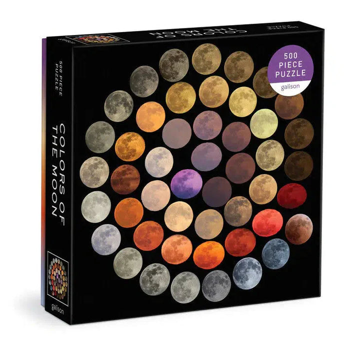 Colors of the Moon 500 Piece Jigsaw Puzzle Galison - for just $17.99! 