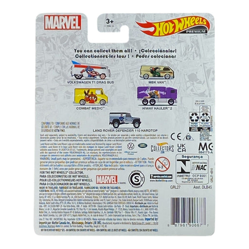 Hot Wheels Combat Medic - Premium Mavel Series 3/5 - for just $3.99! 