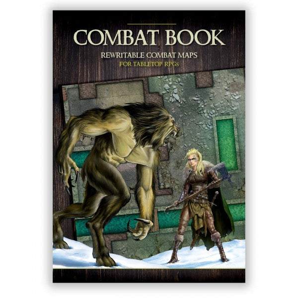 Combat Book 1: Fantasy Rewritable Combat Maps for Tabletop RPGs - for just $49.99! 