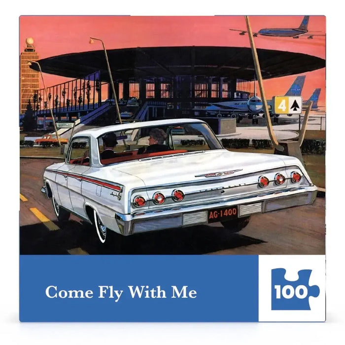 Come Fly with Me General Motors 100 Piece Mini Jigsaw Puzzle NYPC - for just $14.99! 
