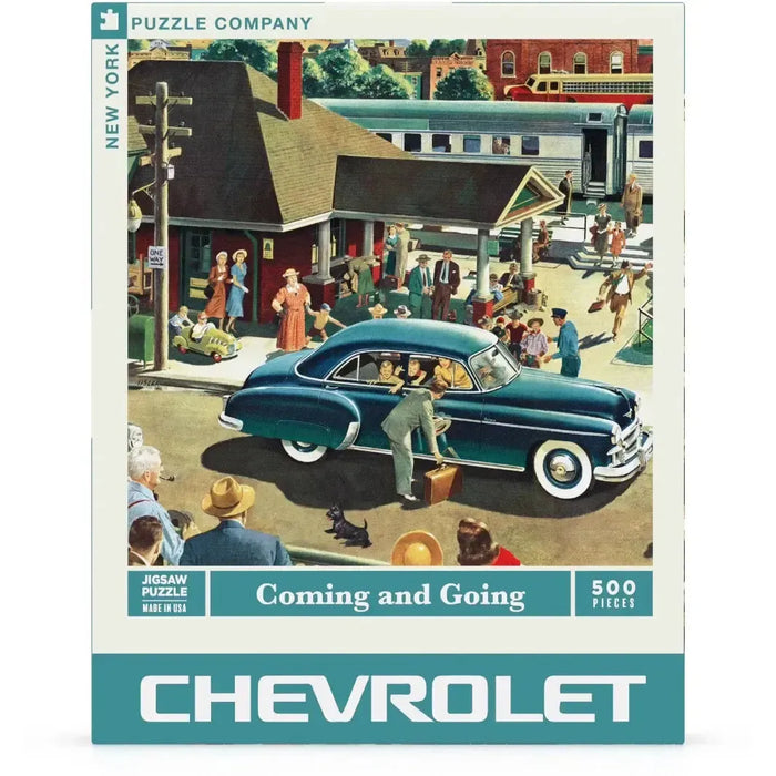 Coming & Going Chevrolet 500 Piece Jigsaw Puzzle NYPC - for just $26.99! 