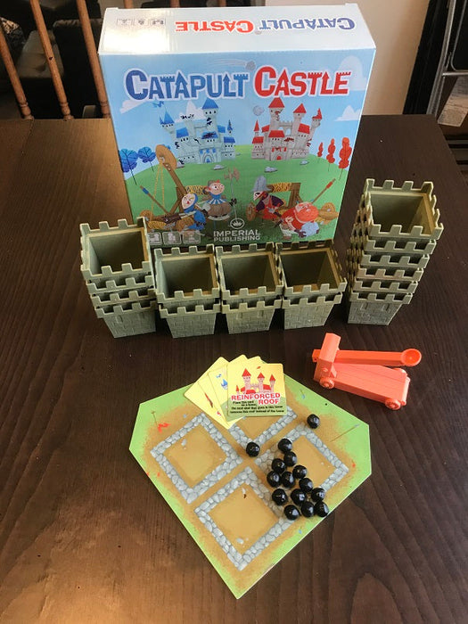 Catapult Castle 1-4 Player Medieval Dexterity Game (Imperial Publishing) - for just $25! 