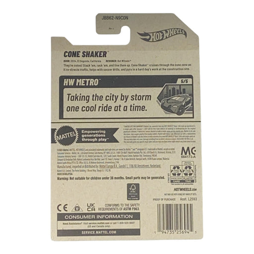 Hot Wheels Cone Shaker - HW Metro Series 5/5 - for just $1.79! 