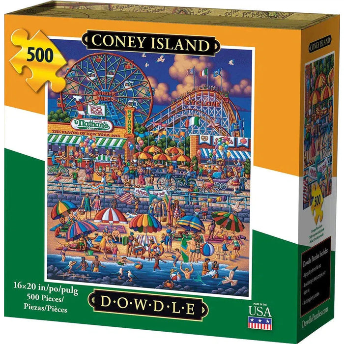 Coney Island 500 Piece Jigsaw Puzzle Dowdle - for just $19.99! 