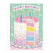 Confetti Birthday Cake Greeting Card 60 Piece Jigsaw Puzzle Galison - for just $7.99! 