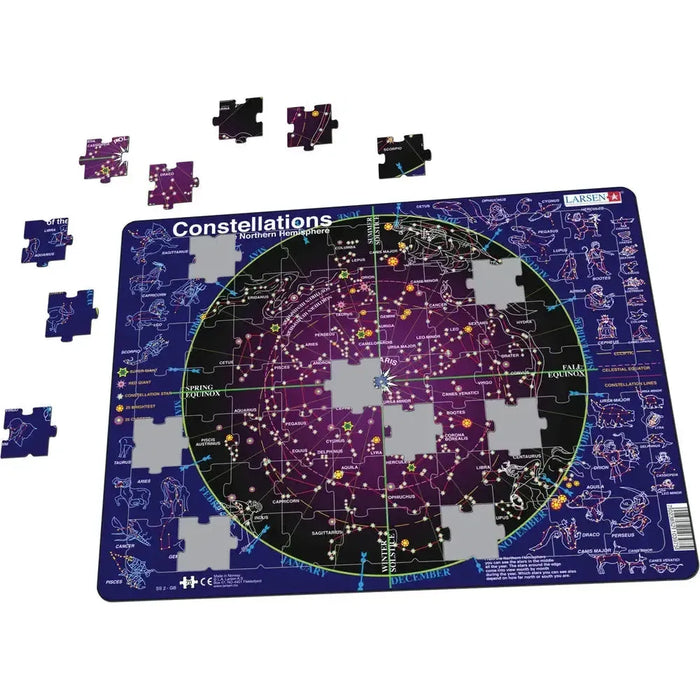 Constellations 70 Piece Tray Jigsaw Puzzle Larsen - for just $11.99! 
