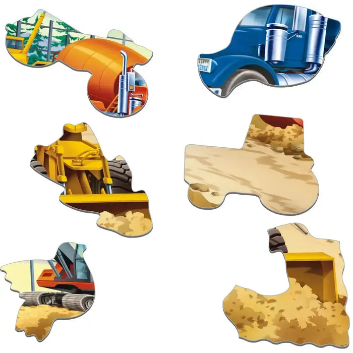 Construction Site 30 Piece Tray Jigsaw Puzzle Larsen - for just $11.99! 