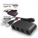 4 Port Controller Adapter for Nintendo GameCube® | Wii U® | Switch® | PC - for just $22.99! 