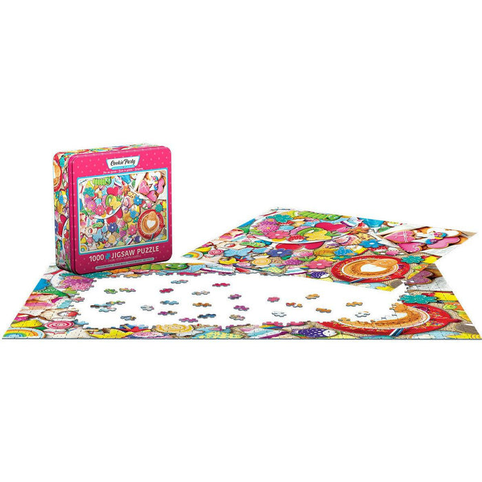 Cookie Party 1000 Piece Jigsaw Puzzle in Tin Eurographics - for just $23.99! 