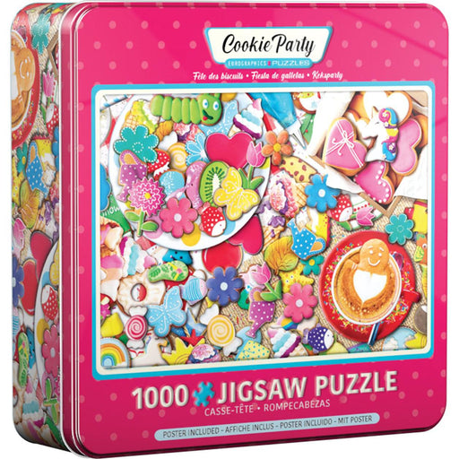 Cookie Party 1000 Piece Jigsaw Puzzle in Tin Eurographics - for just $23.99! 