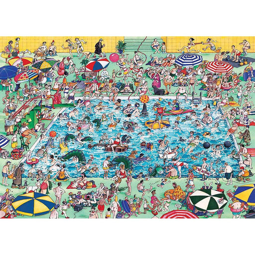 Cool Down Cartoon Classics 1000 Piece Jigsaw Puzzle Heye - for just $29.99! 