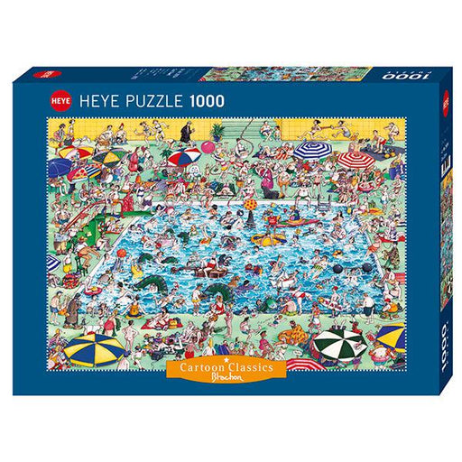 Cool Down Cartoon Classics 1000 Piece Jigsaw Puzzle Heye - for just $29.99! 