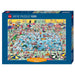 Cool Down Cartoon Classics 1000 Piece Jigsaw Puzzle Heye - for just $29.99! 