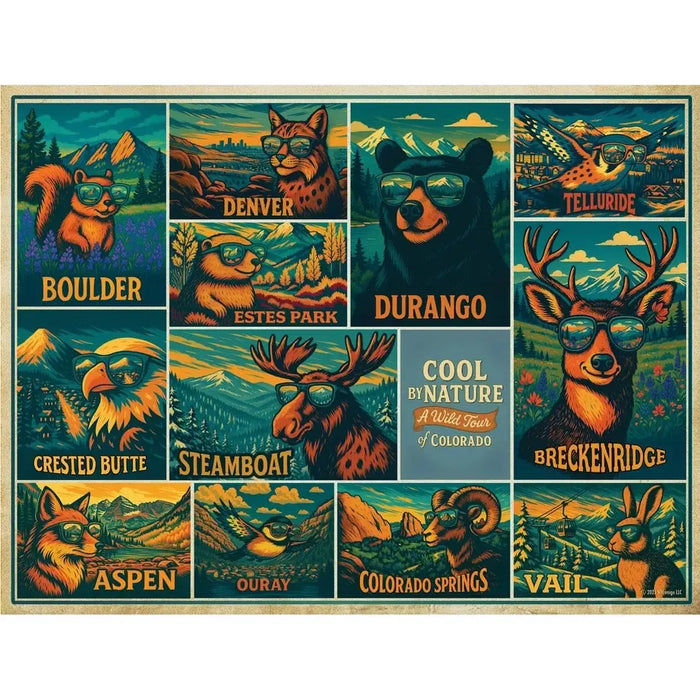 Cool by Nature Colorado 500 Piece Jigsaw Puzzle Whimsigo - for just $24.99! 