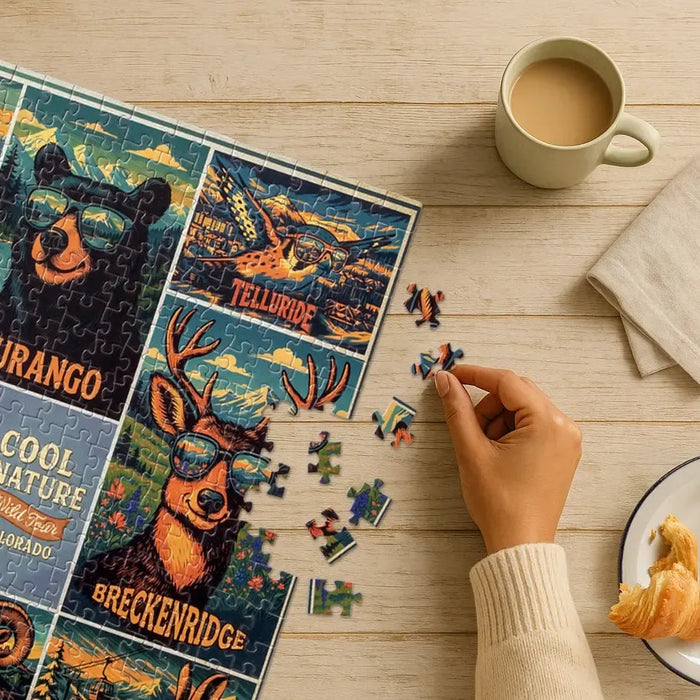 Cool by Nature Colorado 500 Piece Jigsaw Puzzle Whimsigo - for just $24.99! 