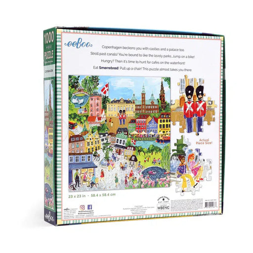 Copenhagen 1000 Piece Jigsaw Puzzle eeBoo - for just $26.99! 