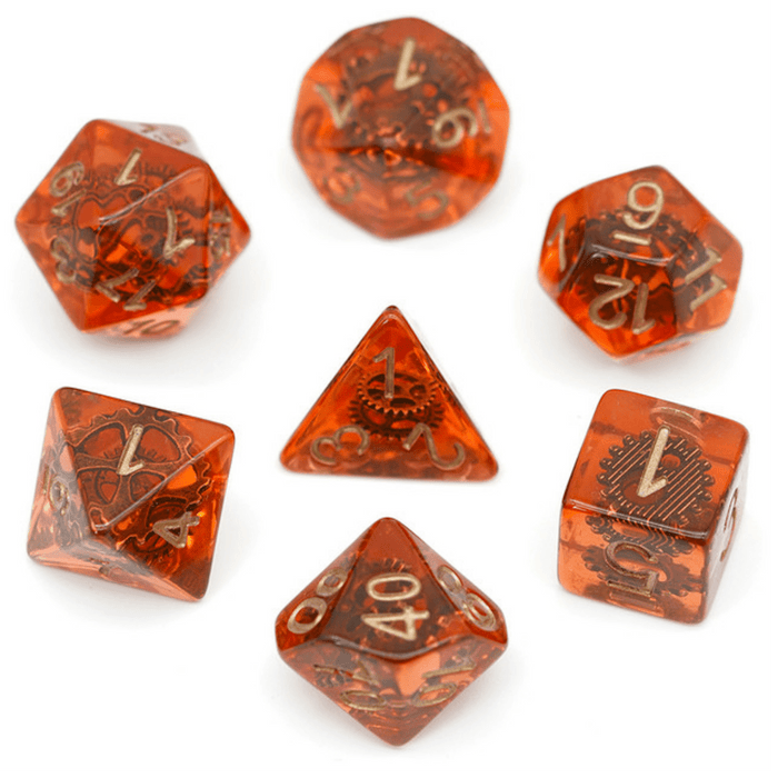 Copper Gears RPG Dice Set - for just $16.99! 