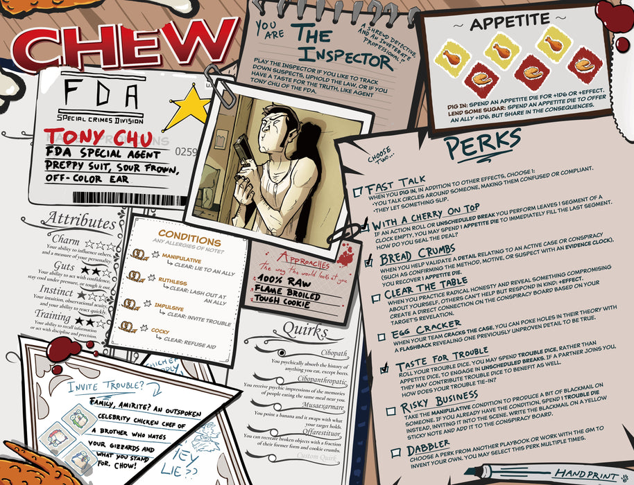 CHEW: Character Menus (RPG Supplement) - for just $14.99! 