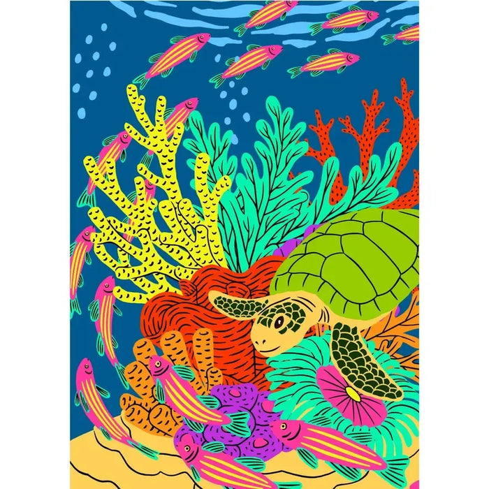 Coral Reef 99 Piece Mini Jigsaw Puzzle Puzzledly - for just $9.99! 